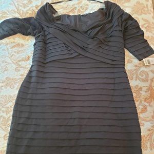 Tadashi Collect Cocktail Party Dress Black Short S